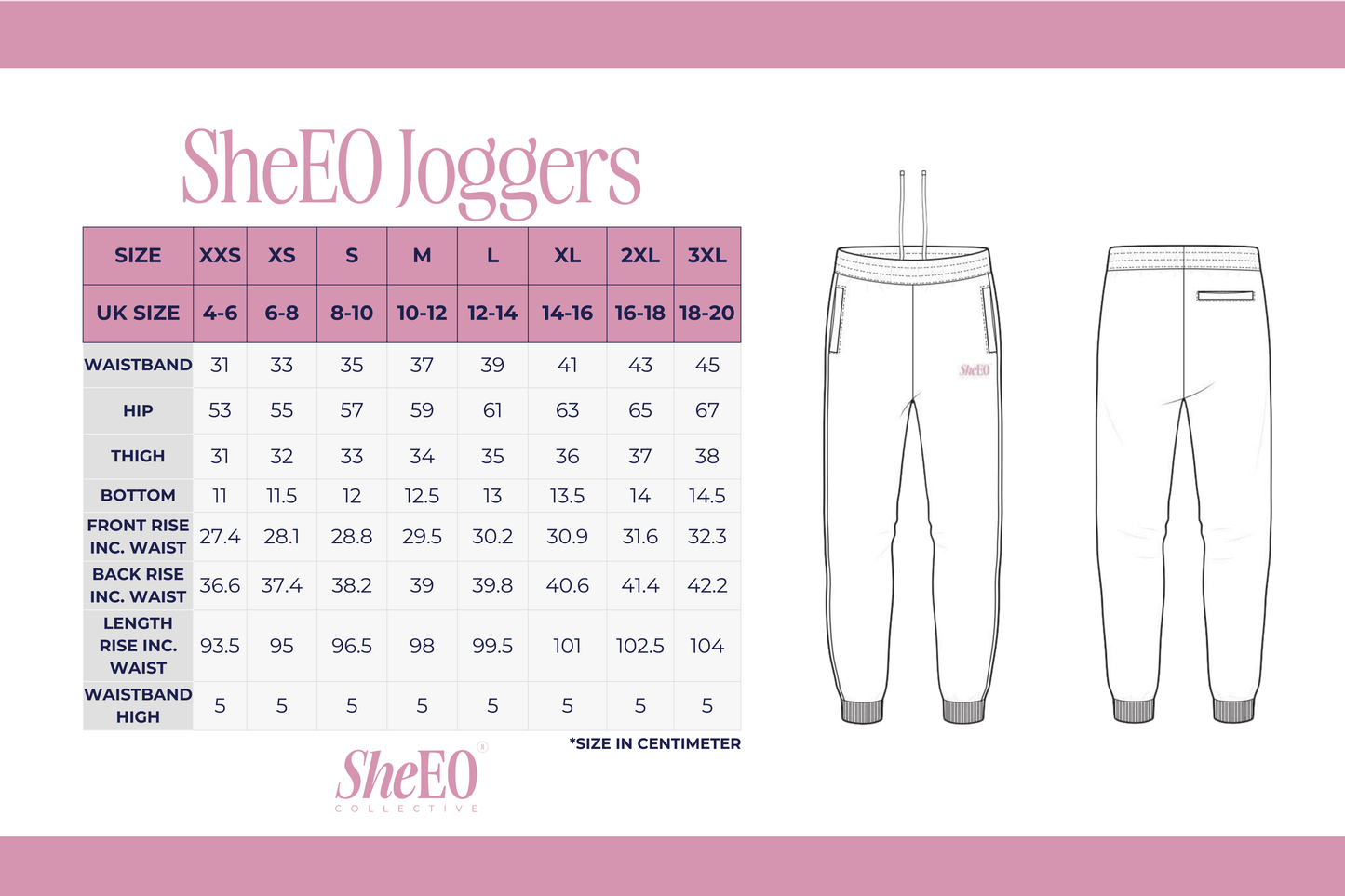 SheEO Collective™ Joggers