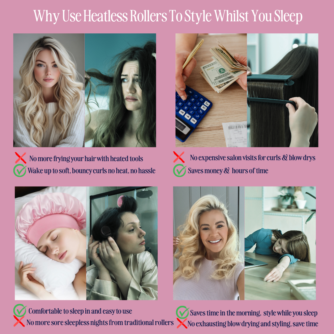 SheEO Heatless Hair Rollers