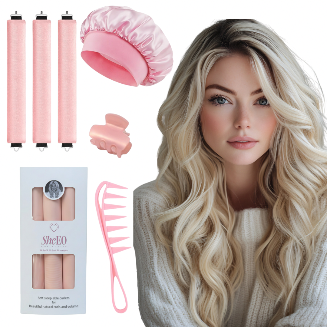 SheEO Heatless Hair Rollers