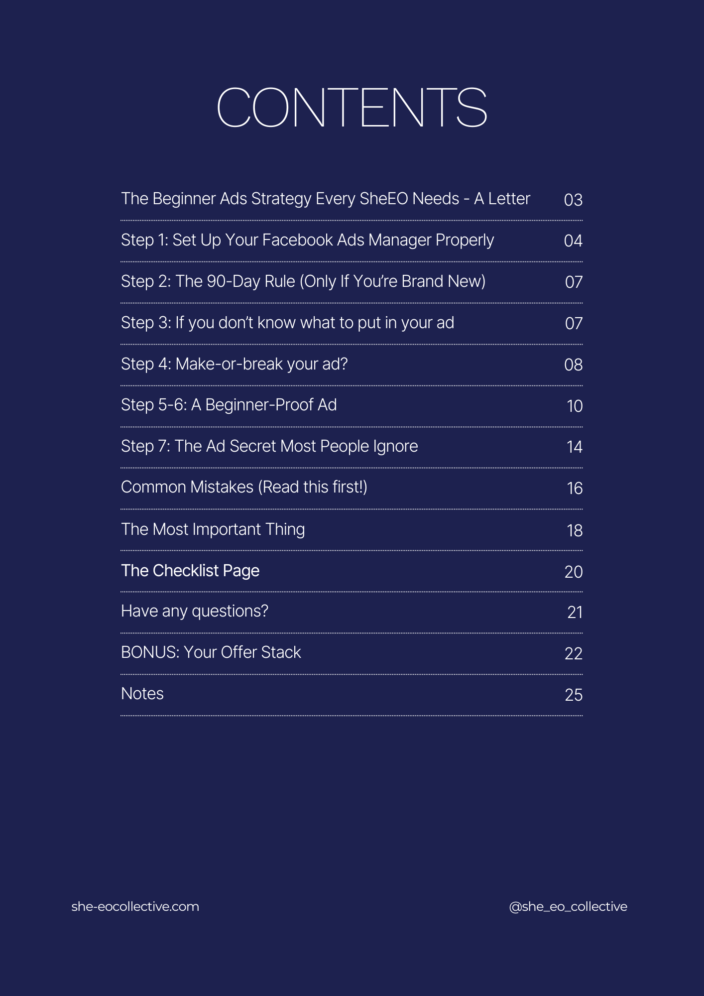 Visibility Blueprint